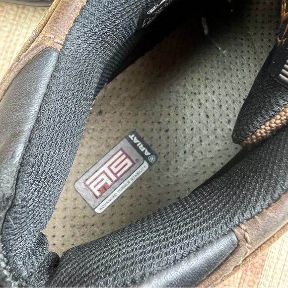 Ariat Shoes Mens Size 11EE ATS Terrain 10002182 Brown Leather Hiking Boots - Picture 7 of 11